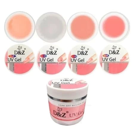 Gel Uv Construtor D&z  100% Original Uv Clear 15g / Nude 30g / Nude 15g / Nude 50g