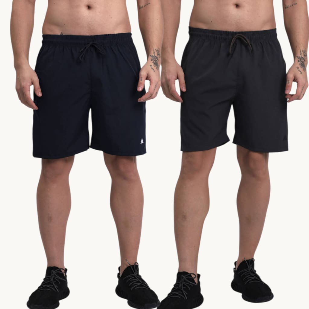 Kit 2 BERMUDAS MASCULINAS DRYFIT ACADEMIA SECAGEM RÁPIDA CORRIDA