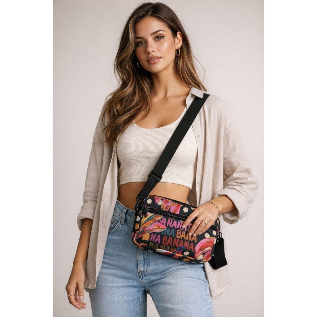 Shoulder Bag Estapadas Bolsa Transversal de Lado Pequena Necessaire