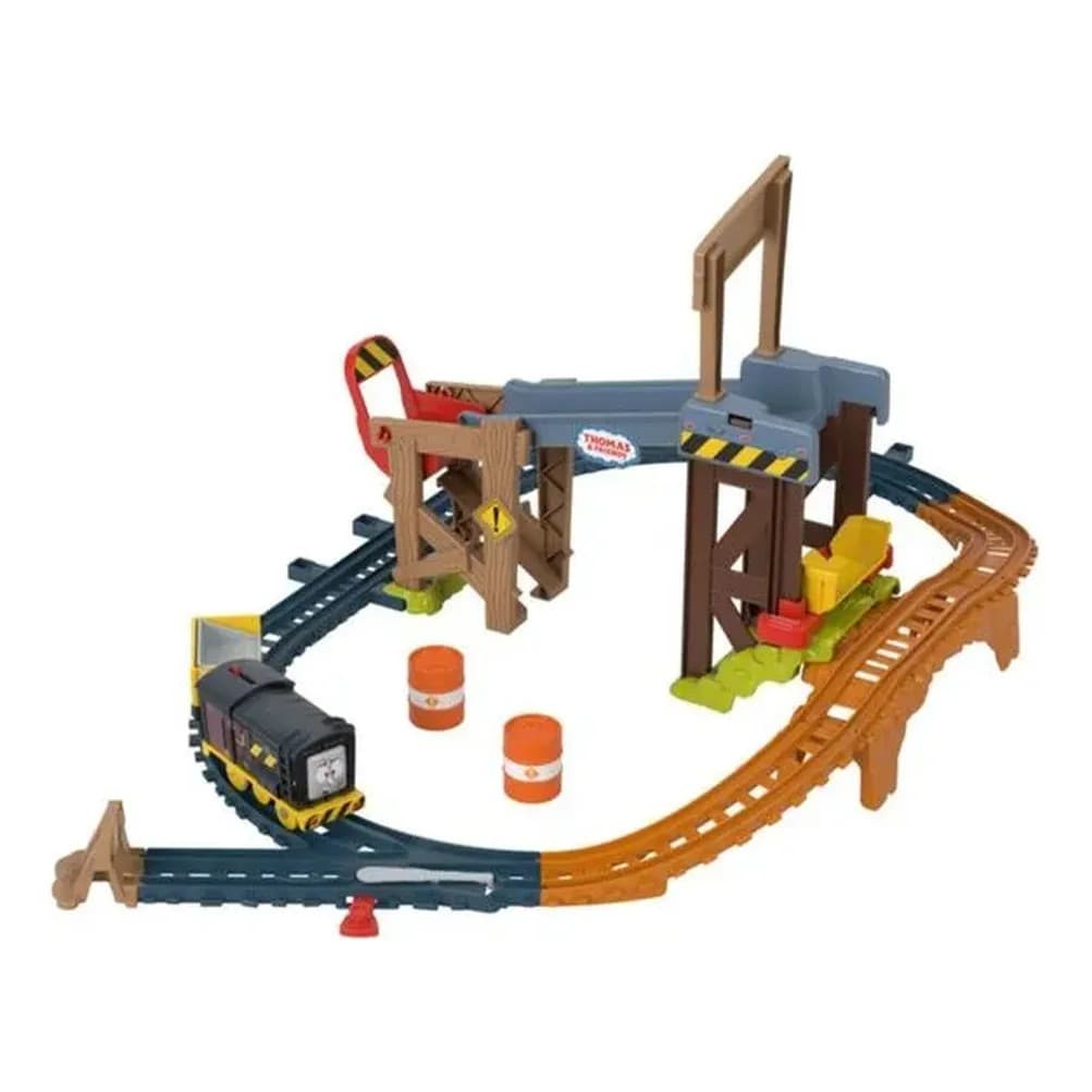 Thomas E Seus Amigos Pista Elevação E Carga Diesel - Mattel