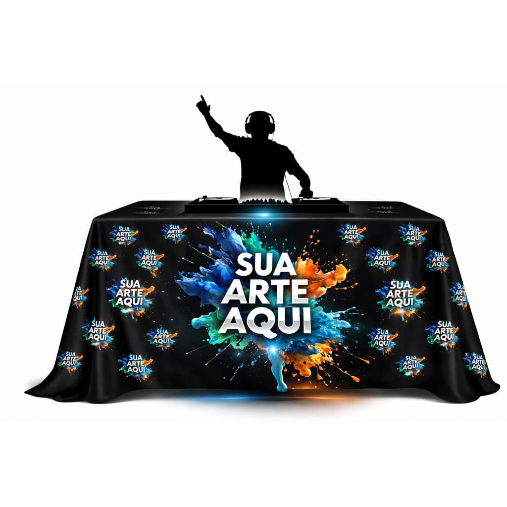 Capa bandeira para mesa de som DJ personalizada