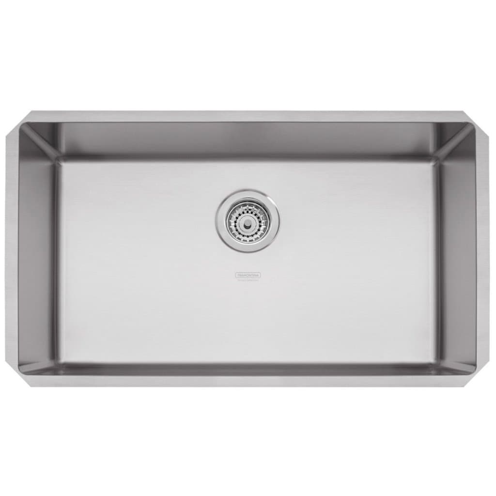Cuba Tramontina Design Collection Quadrum Undermount Inox Acetinado 70 U 70x40cm