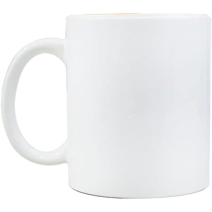CANECA DE PORCELANA BRANCA PARA SUBLIMAÇÃO 325 ML
