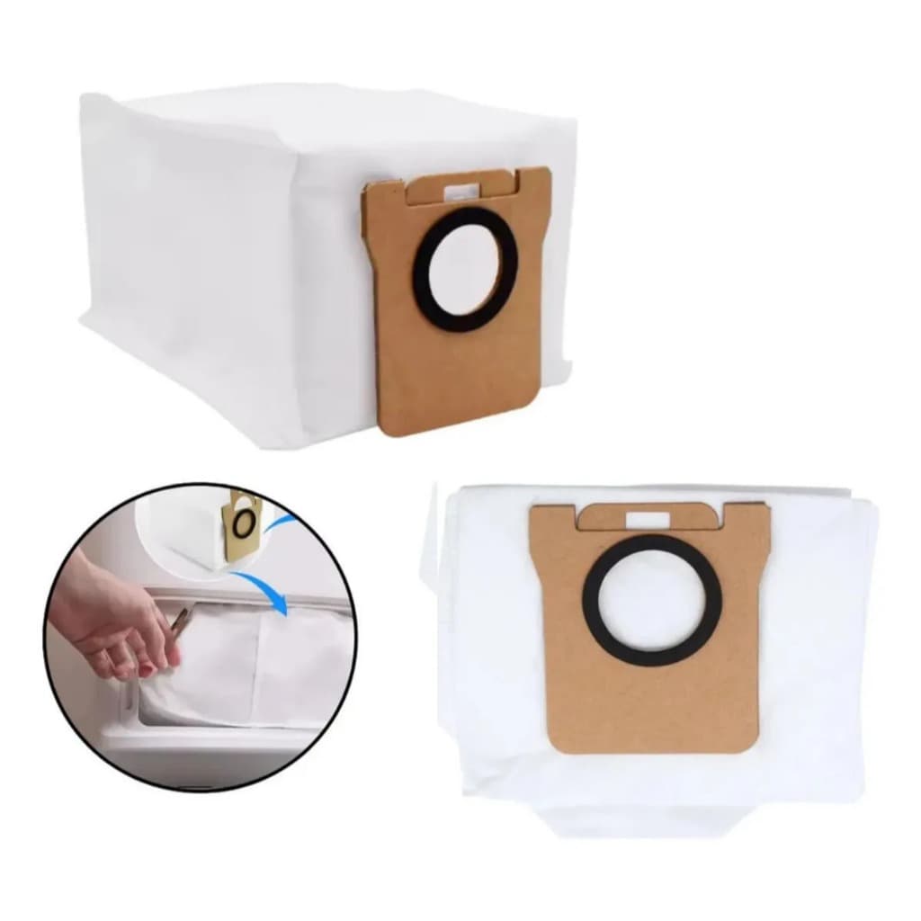Kit 2 Saco Coletor Po Robo Xi Aomi X20+ X10+ S20 Plus