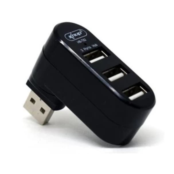 Hub USB 2.0 De 3 Portas Knup HB-T82