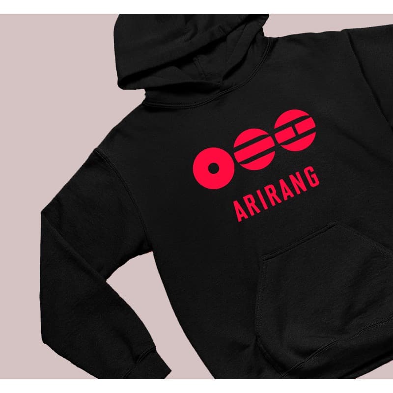 Moletom Arirang BTS 100% Algodão Unissex