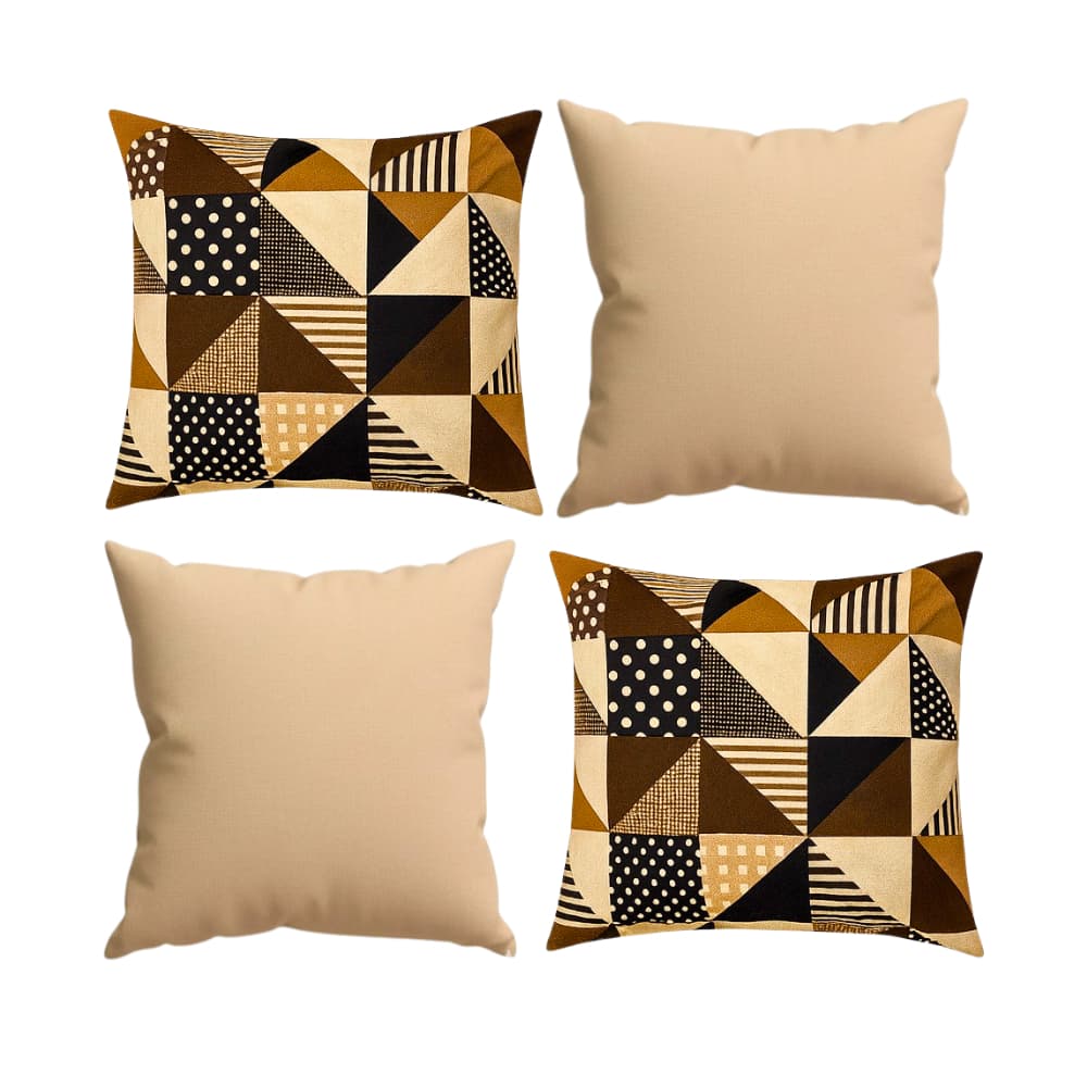 04 Almofadas Com Enchimento ou Sem Enchimento 50x50 Decorativas