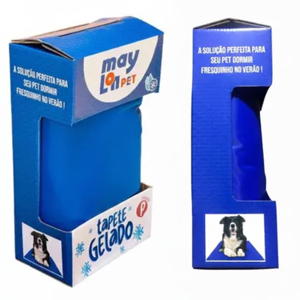 Tapete Gelado Pet Maylon Pet Refrescante Cães E Gatos Tam P 50x40cm