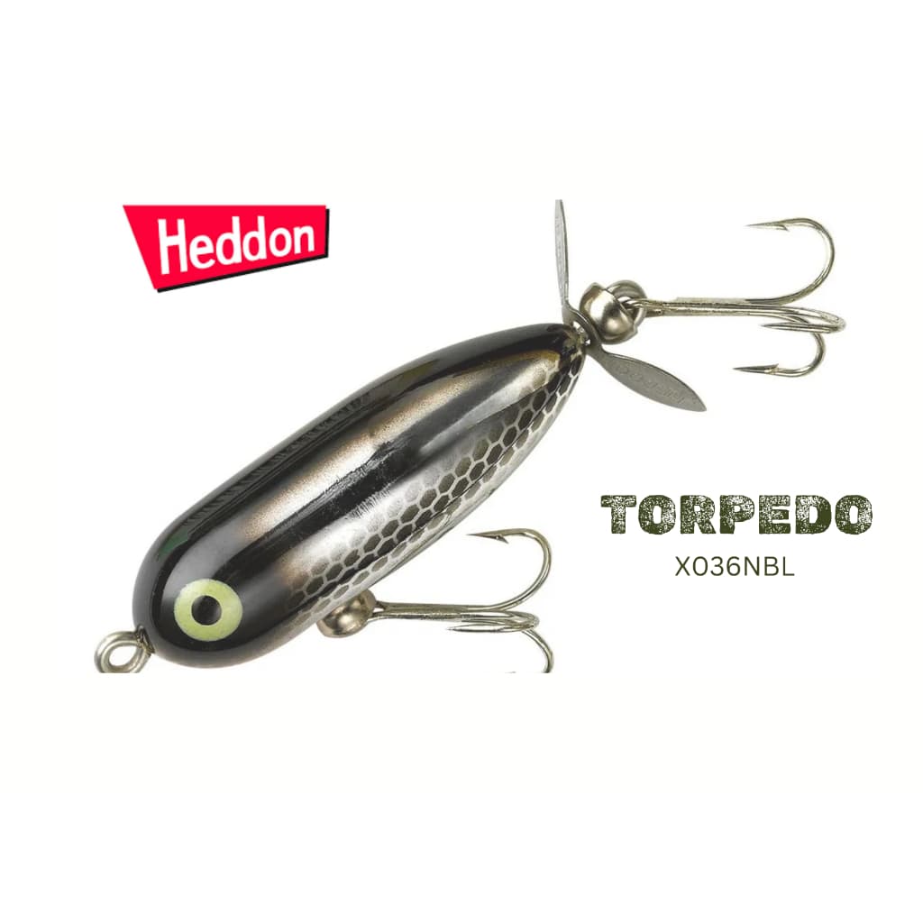 Isca Plugs Heddon Tiny Torpedo X0360 Preto 4,9cm 7g Efeitos Sonoros