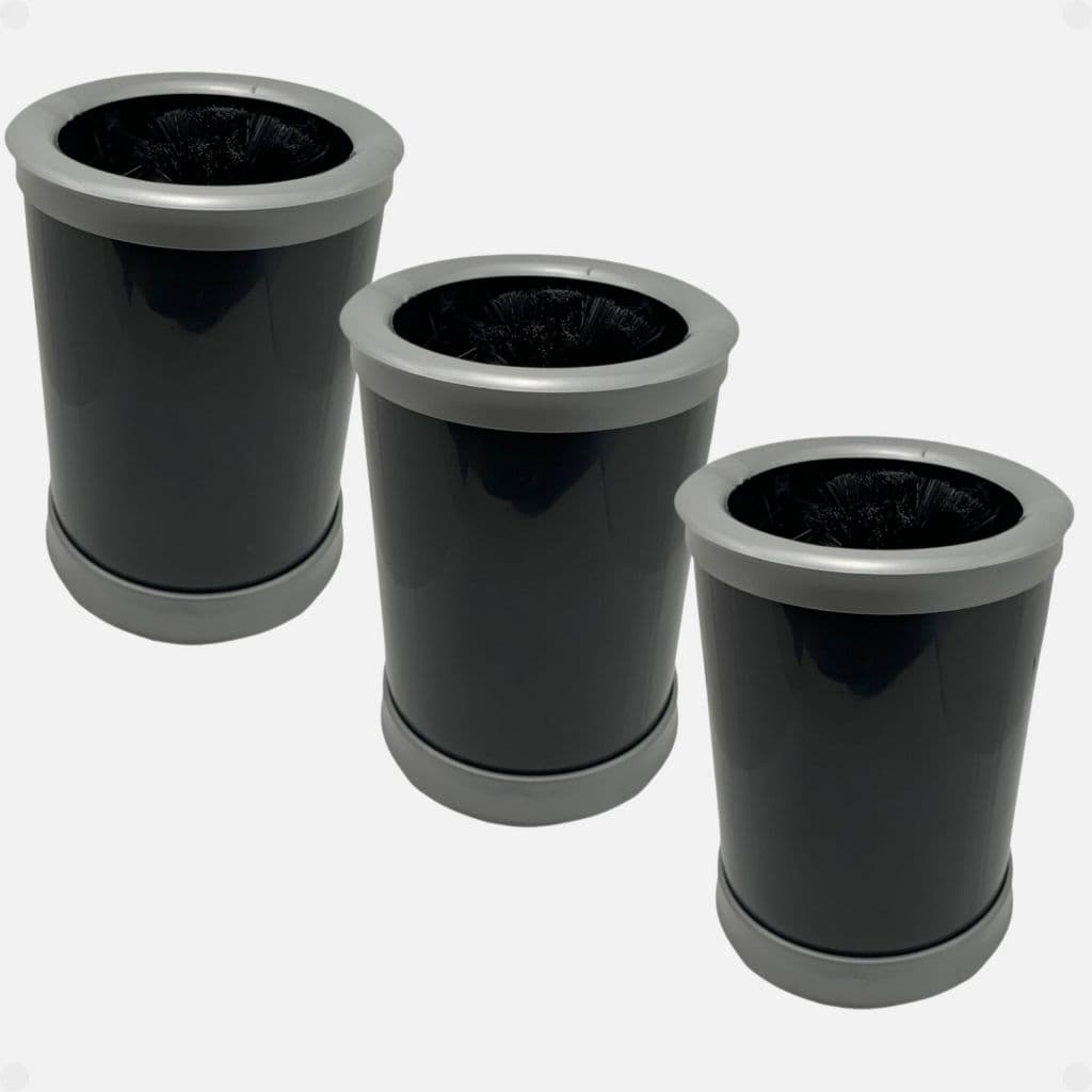 Kit 01- 03 ou 06 Lava Copos Agilidade Lanchonetes Restaurantes com 5 Escovas
