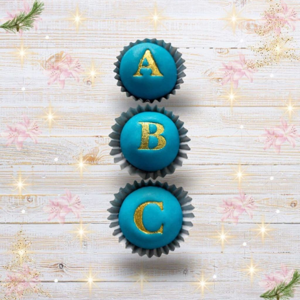 Carimbos Alfabeto Casamento Festas - para Brigadeiros Docinhos / Marcadores decoração para Doces