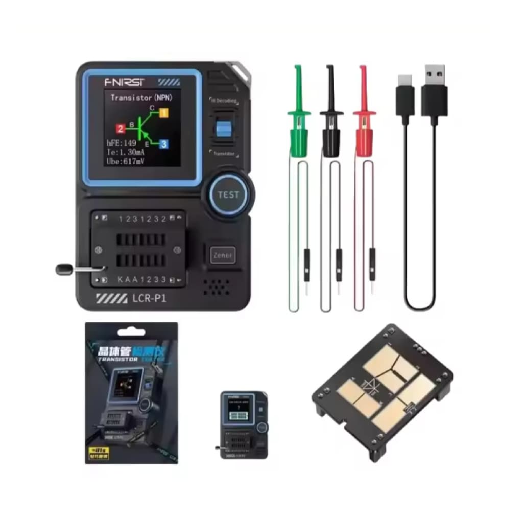 Fnirsi Lcr-p1 Transistor Tester Multímetro Multifuncional