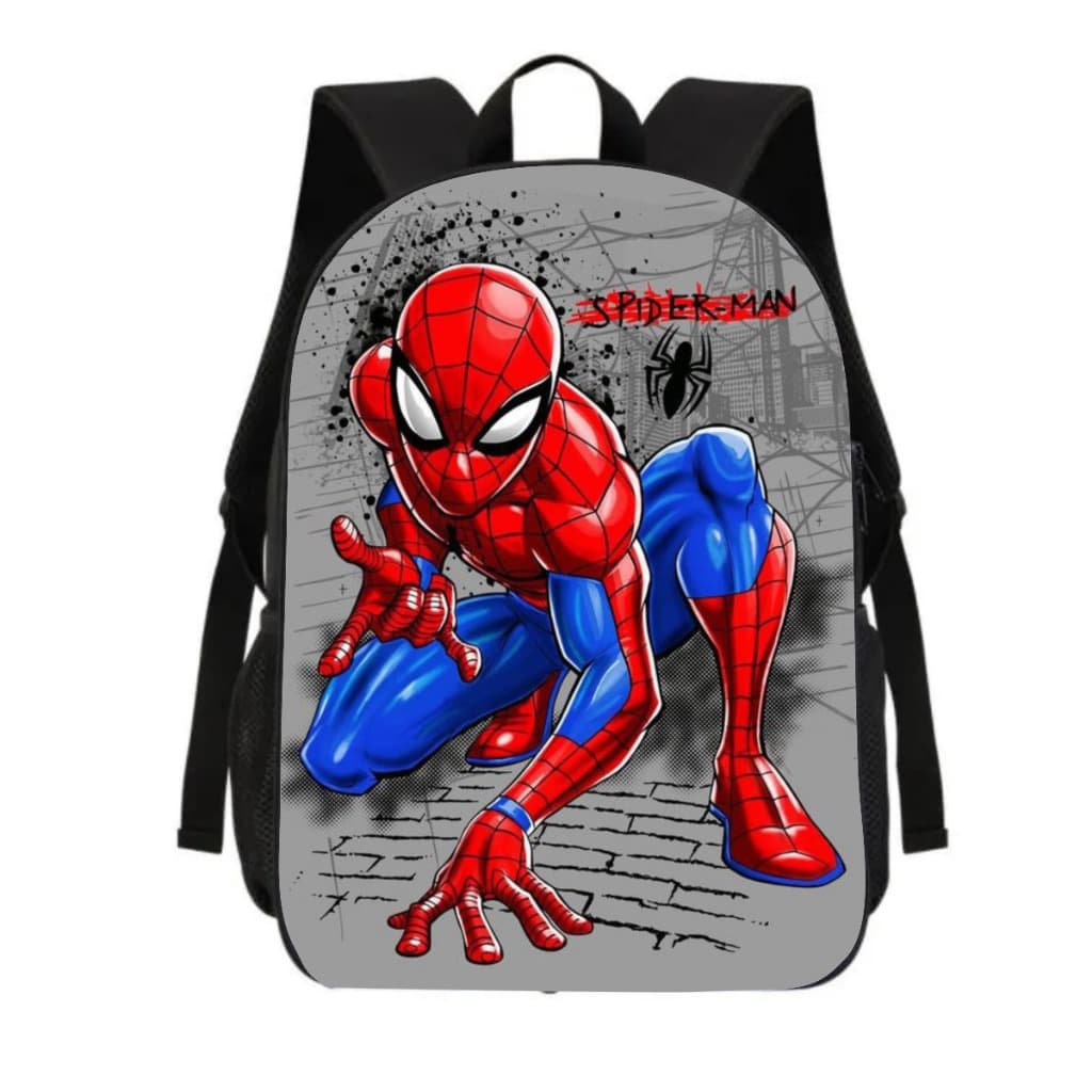 Material Escolar Mochila Estojo Lancheira Herói Aranha