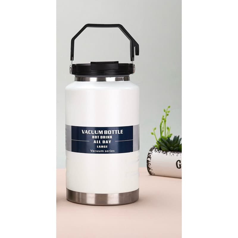 Garrafa Térmica Inox 2,0 Litros - Com Dois Bicos e Canudo