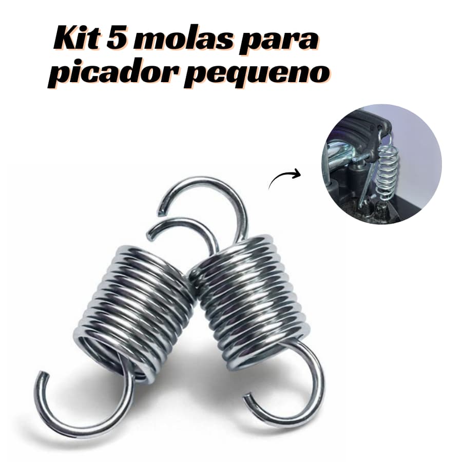 Kit 5 Molas para Picador Cortador de Legumes Cabrita Pequeno