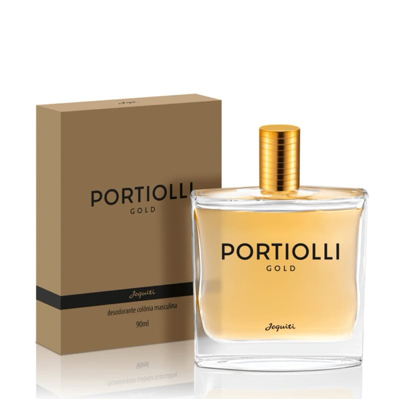 Portiolli Gold Desodorante Colônia Masculina, 90 ml