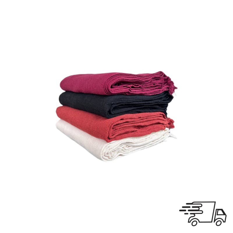 Kit 2 Mantas Para Sofá 210x120 Decorativa Algodão Luxo Protetora Multiuso Macia