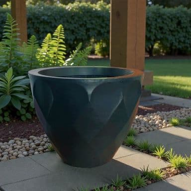 Vaso Grande Veneza Para Plantas Polietileno 60cm Altura Luxo