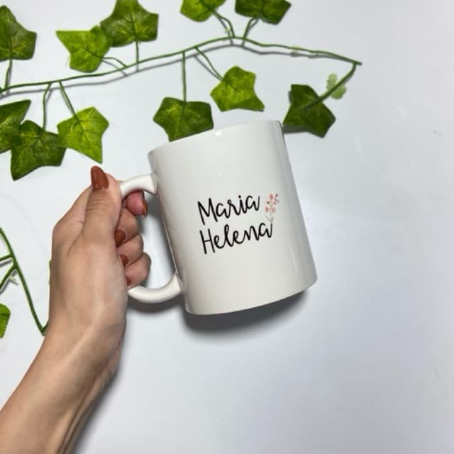 Caneca personalizada amizade presente amiga com nome ou foto
