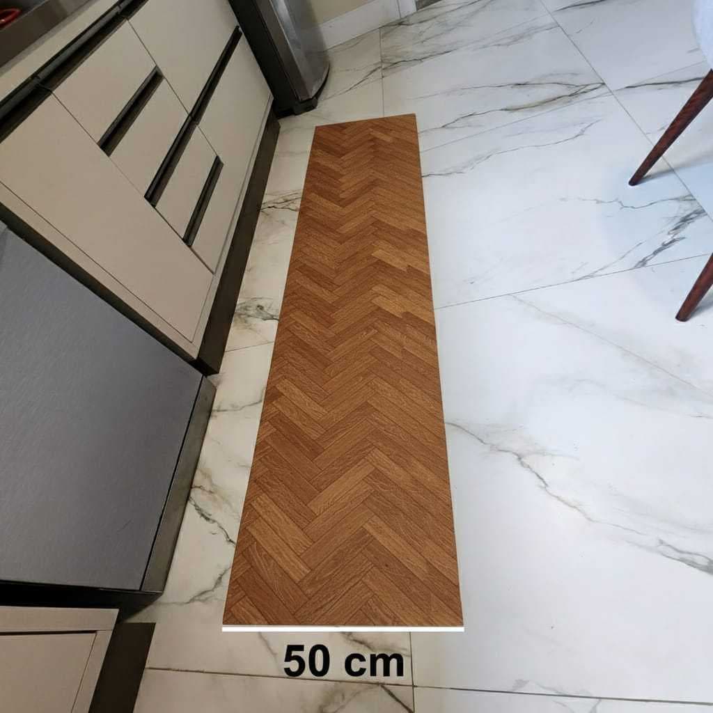 Passadeira Piso Pvc Manta Viníl Taco 1,00 Mt X 0,50 Cm Largurura