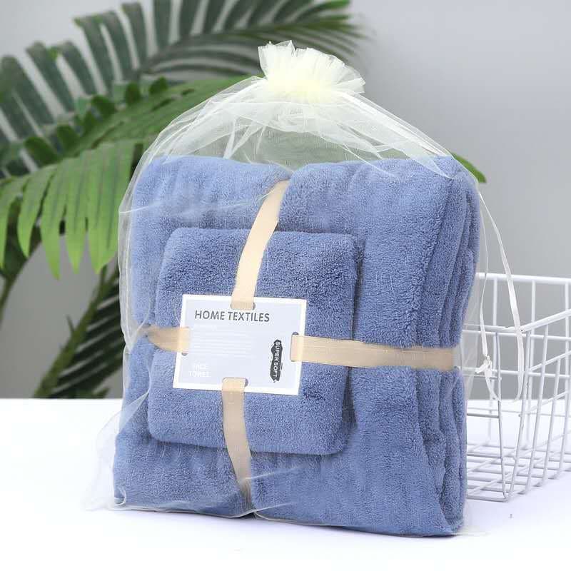 Kit 2 (Toalha De Banho) Conjunto De Toalha De Banho Grande Toalha Para Adultos E Estudantes Banho De Secagem Rápida top