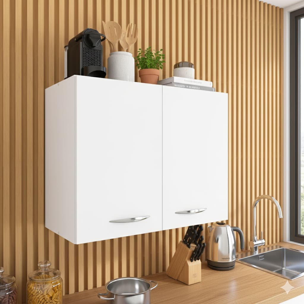 QUEIMA DE ESTOQUE - Armário Aéreo Multiuso com 2 portas  - ideal para Cozinha