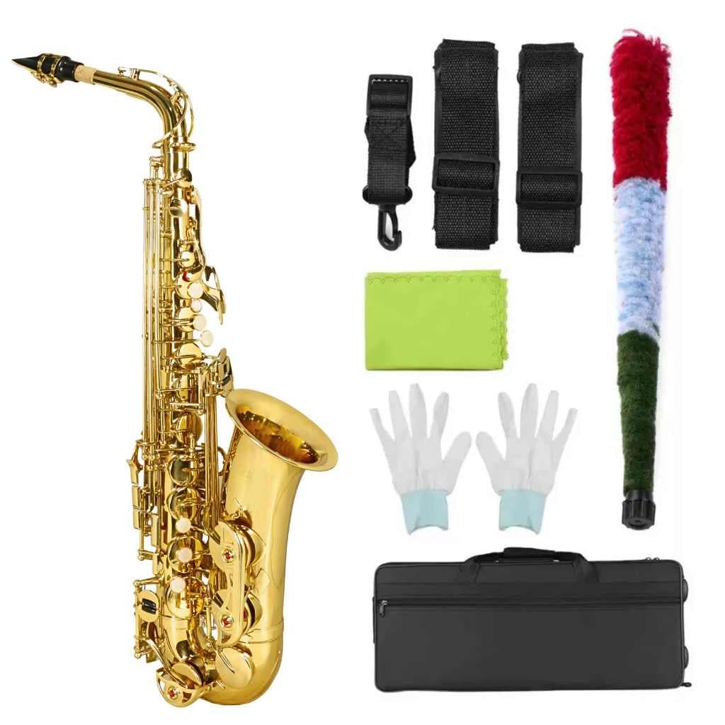 Sax Alto Saxofone Konig Eb Dourado Completo Testado por Luthier