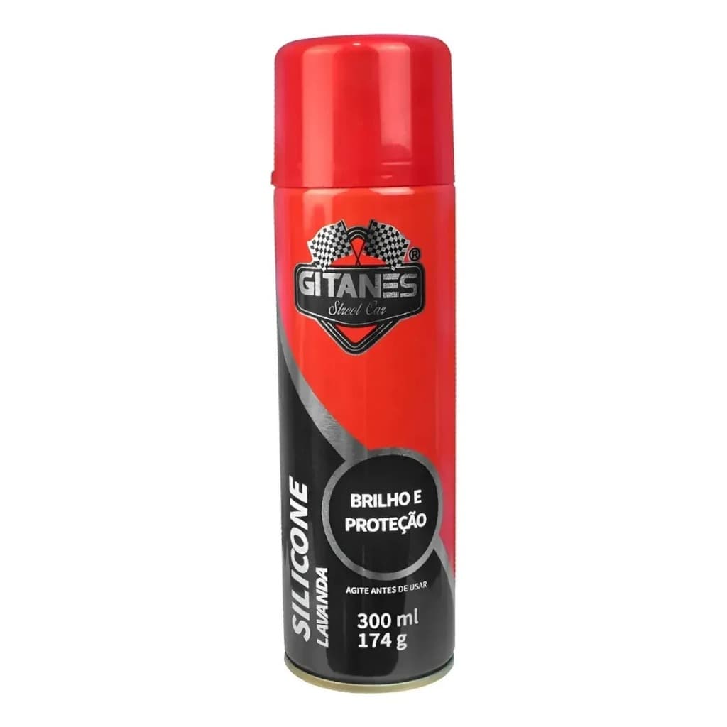 Silicone Spray Lavanda Perfumado 300ml Proteção Brilho Spray
