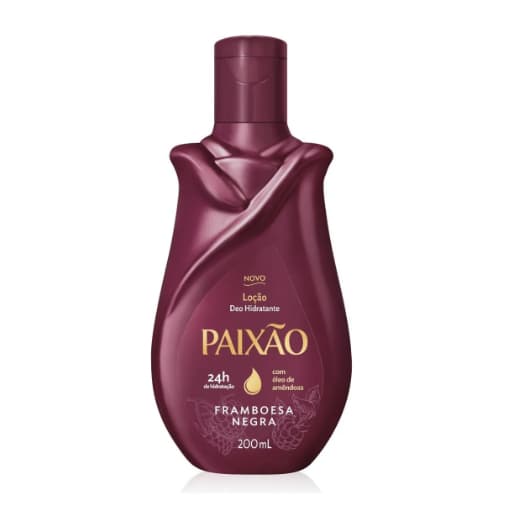 Paixão - Loção Hidratante - Frambosa Negra - 200ml