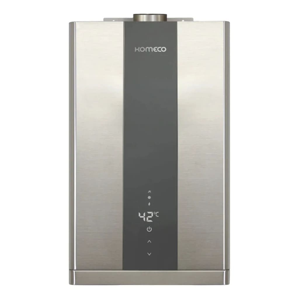 Aquecedor de Água a Gás Komeco KO 26DI Digital 26L GLP Inox Bivolt