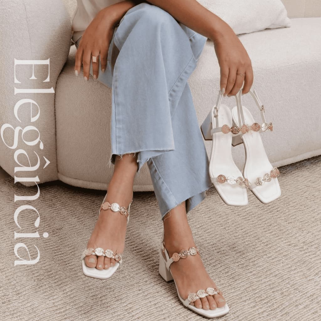 Sandália Premium Elegante Confortável para Estilo Sofisticado