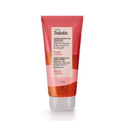 Sabonete Líquido em Gel Tododia Tâmara e Canela 190g
