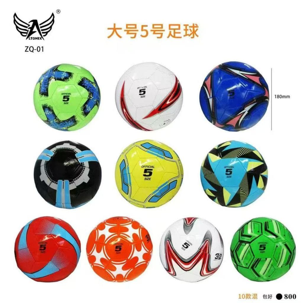 Bola Futebol -altomex Campo Tamanho Oficial Costurada Número 5 couro sintético