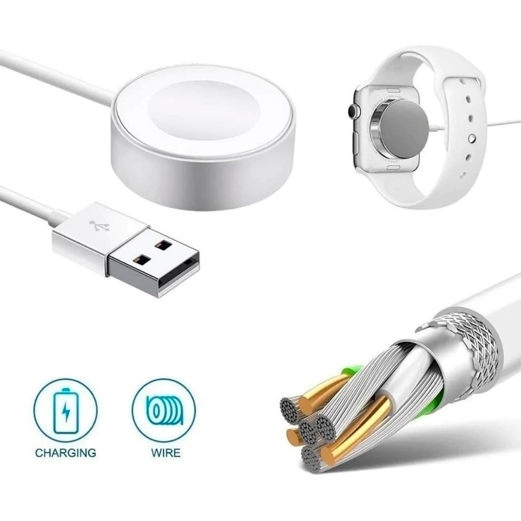 Carregador por Indução Para Relogio AppleWatch USB