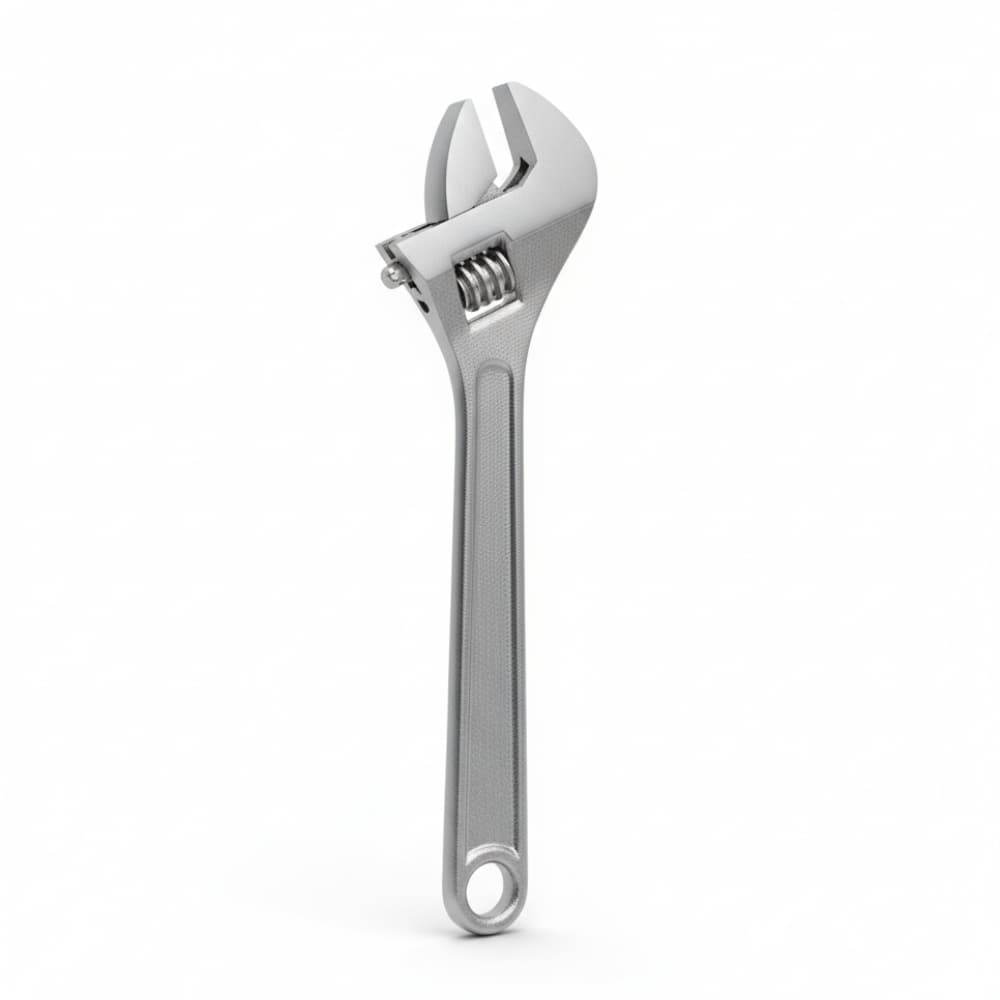 Chave Inglesa Ajustável 8 Polegadas 200mm Aço Forjado Regulável para Porcas e Parafusos