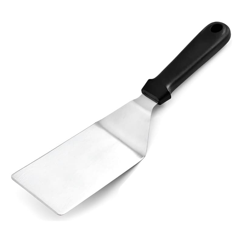 Espátula Inox Curva Profissional Confeitaria Bolo Chantilly Hambúrguer Cozinha