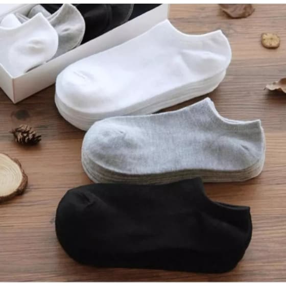 Kit Meias Soquete Cano Baixo Masculina e Feminina Kit 6/12/18/24 PROMOÇÃO