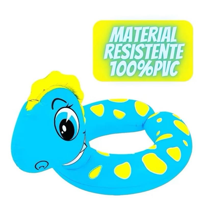 Boia Infantil Circular Piscina Formato Animais