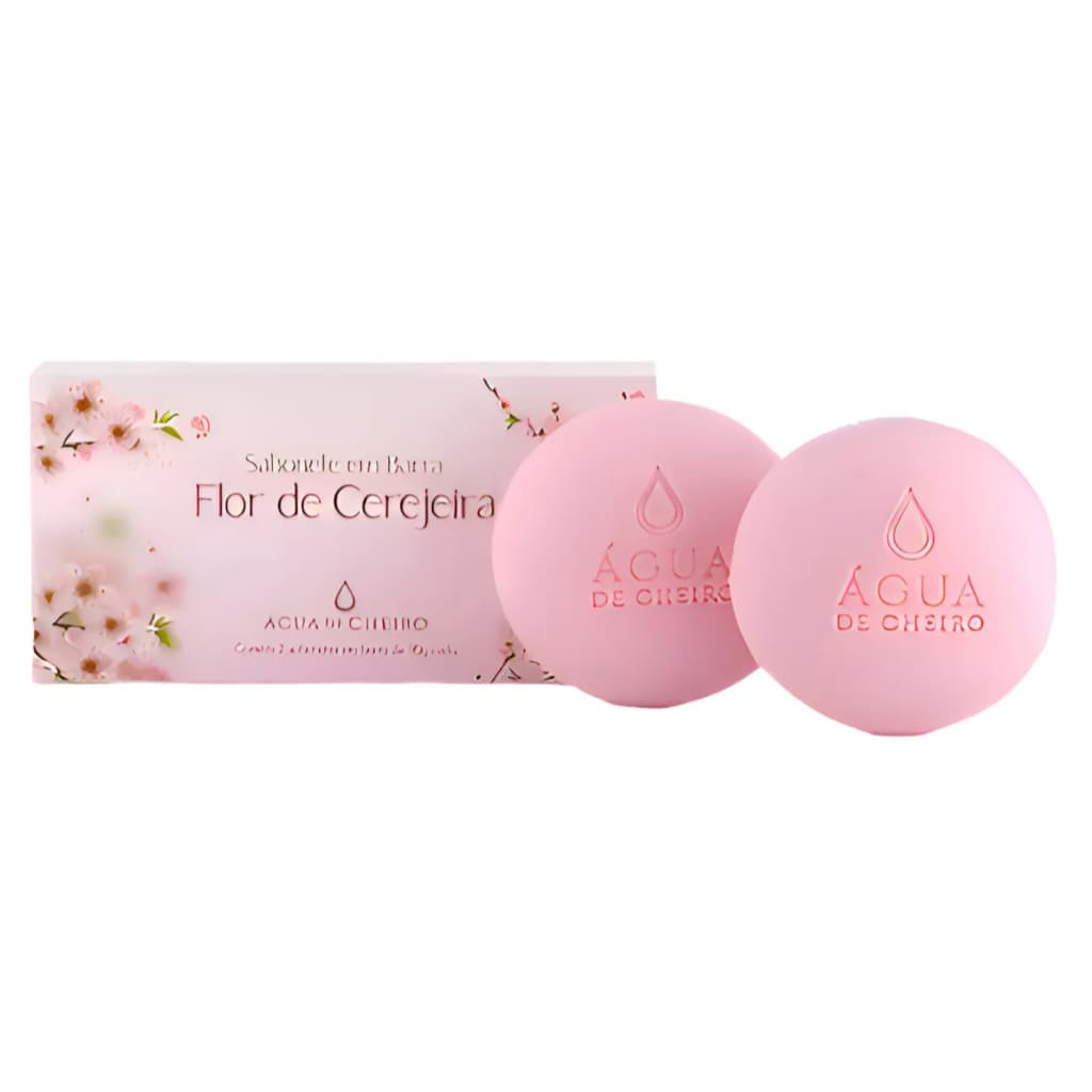 Sabonete Em Barra Flor De Cerejeira 90 Gr Agua De Cheiro