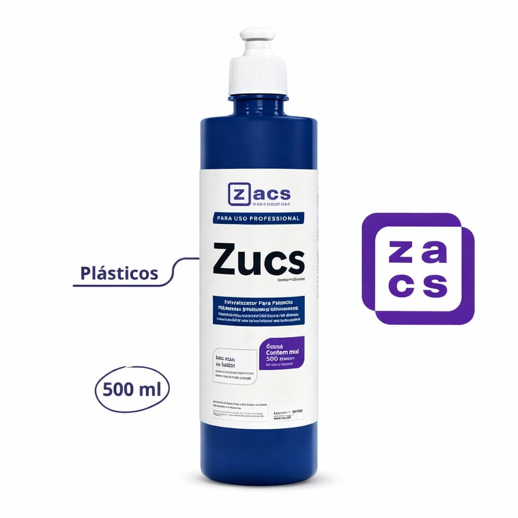 Zucs Restaurador De Plástico Interno Externo Zacs Vonixx 500ml