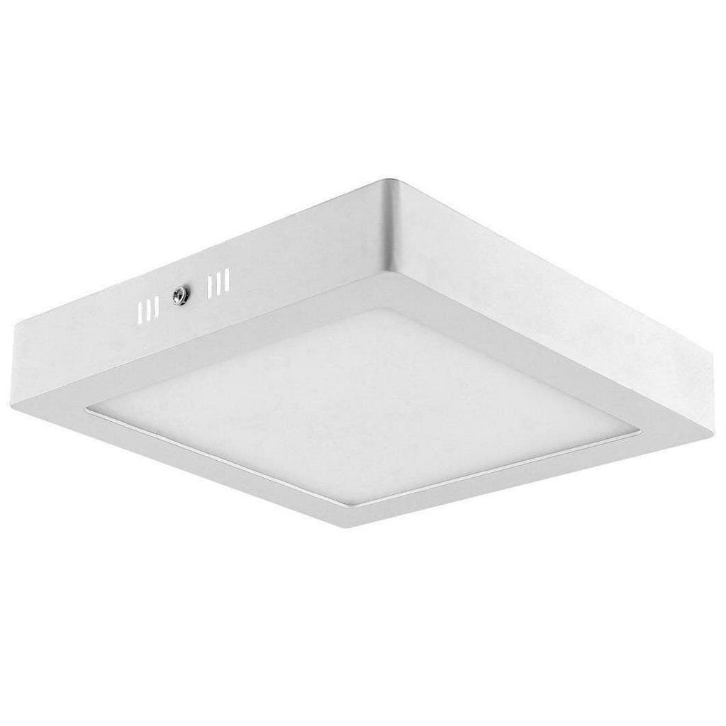Plafon LED Sobrepor Quadrado 18W Bivolt Painel de Teto Alta Luminosidade 💡