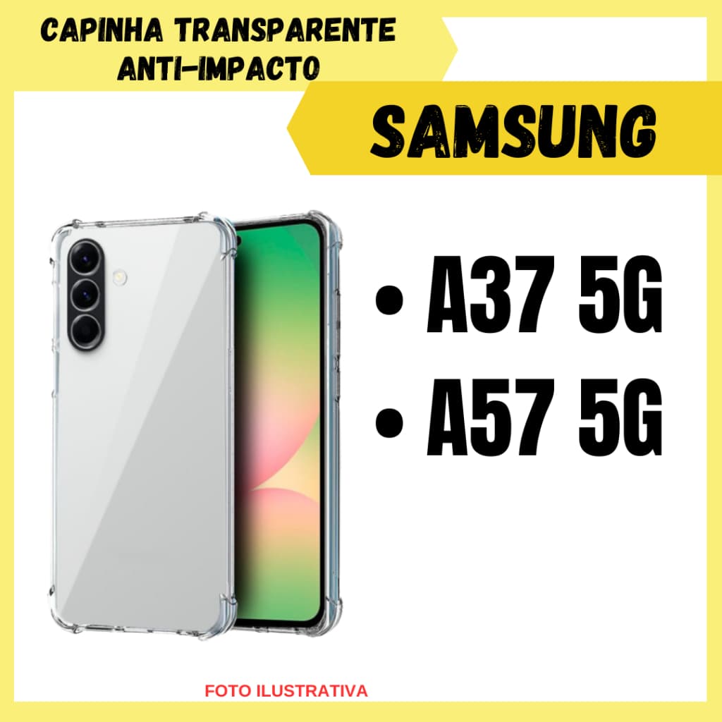 Capa Transparente Anti Impacto Para Samsung A37 5G / A57 5G / (CF09)