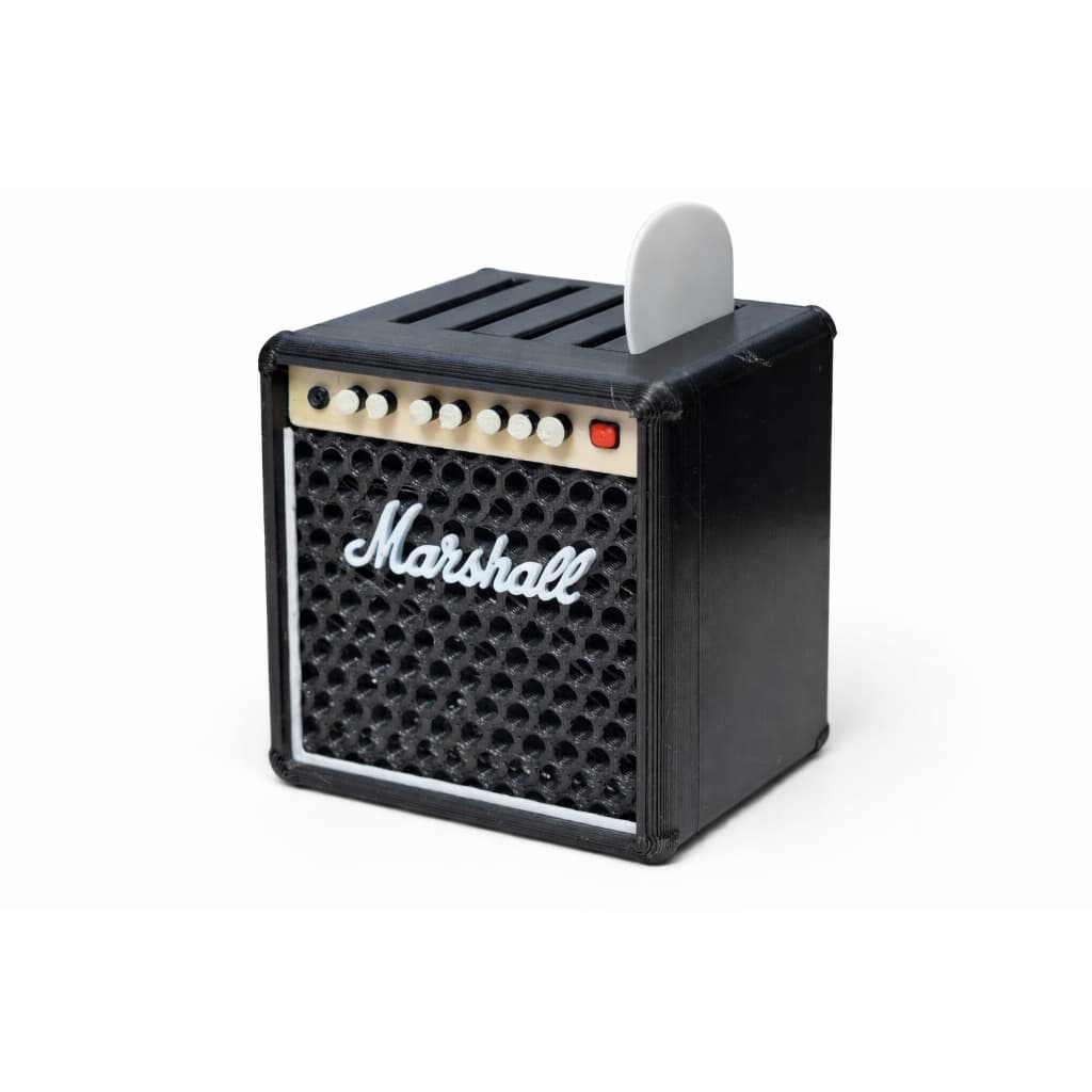 Porta Palheta Amplificador Violão Guitarra Baixo Suporte para Palhetas Musica Caixa de Som