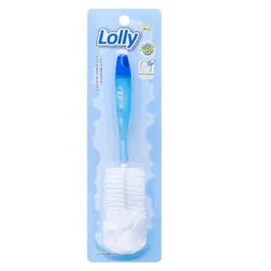 Escova de Limpeza 2x1 Para Mamadeira com Mini Escova para Bico - Lolly
