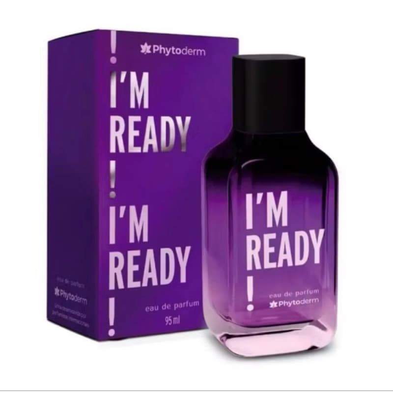 Perfume  Phytoderm I'm Ready 95ml + Porta Perfumes 5ml (brinde)