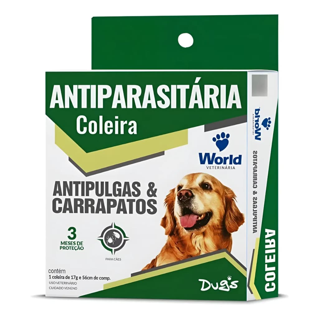 Coleira Antipulgas E Carrapatos Dugs