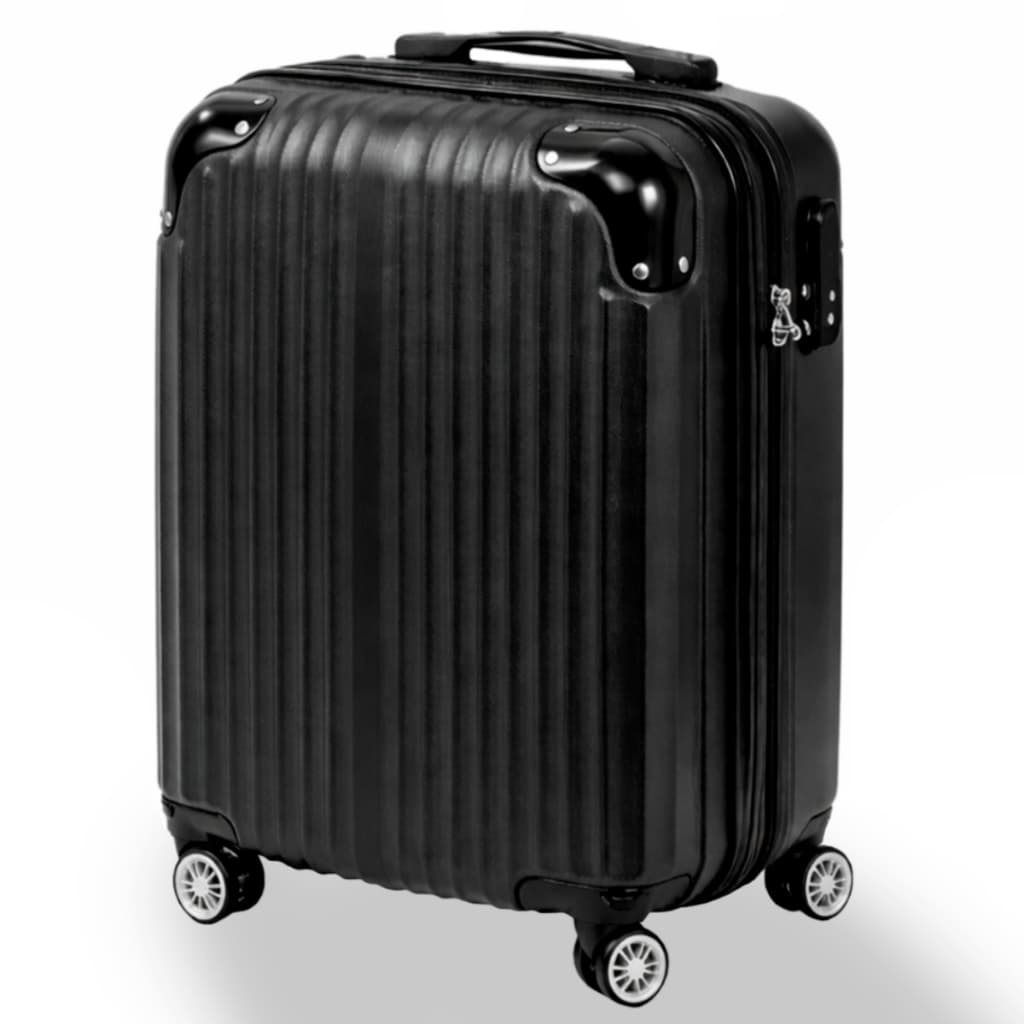 Mala de Viagem Média London Estocasa 56x37x24 cm Rígida 360 Cadeado Expansível