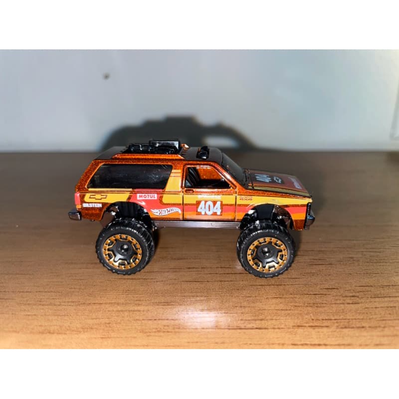 Carrinho Miniatura Chevy Blazer 4x4 Hot Wheels - Loose (em perfeito estado)
