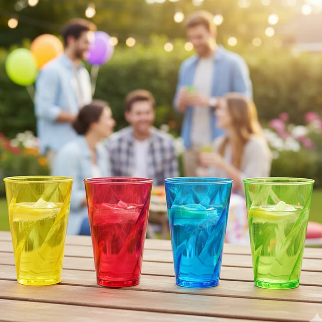 Copo Twister 500ml para Personalizar - Kit 10 a 50 Unidades - Festa e Brindes