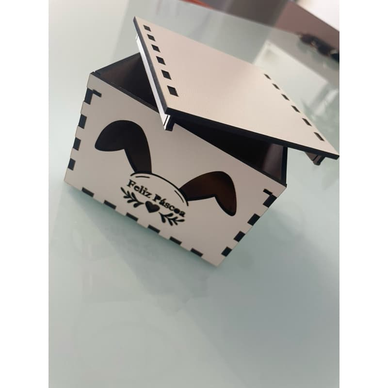 Caixa em MDF de Páscoa